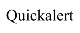 QUICKALERT trademark