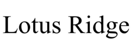 LOTUS RIDGE trademark