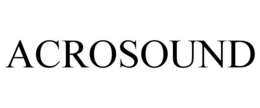 ACROSOUND trademark