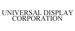 UNIVERSAL DISPLAY CORPORATION trademark