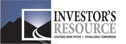 INVESTOR'S RESOURCE LIGHTING NEW PATHS · UPHOLDING TOMORROW trademark
