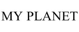 MY PLANET trademark