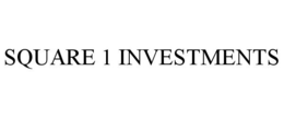 SQUARE 1 INVESTMENTS trademark