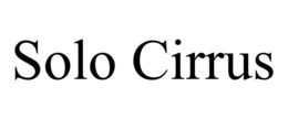 SOLO CIRRUS trademark
