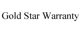 GOLD STAR WARRANTY trademark