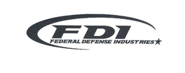 FDI FEDERAL DEFENSE INDUSTRIES trademark