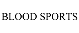 BLOOD SPORTS trademark