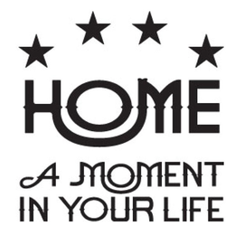 HOME A MOMENT IN YOUR LIFE trademark