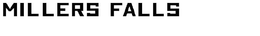 MILLERS FALLS trademark