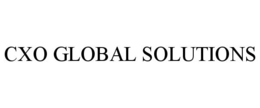 CXO GLOBAL SOLUTIONS trademark