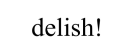 DELISH! trademark