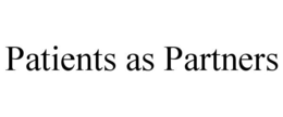 PATIENTS AS PARTNERS trademark