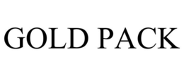 GOLD PACK trademark