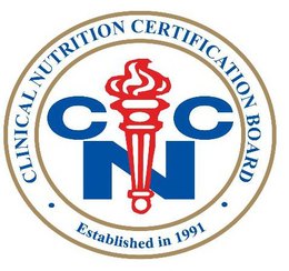 CLINICAL NUTRITION CERTIFICATION BOARD CCN · ESTABLISHED IN 1991 · trademark