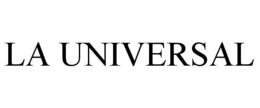 LA UNIVERSAL trademark