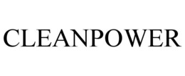 CLEANPOWER trademark