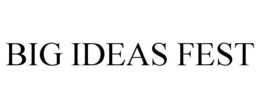 BIG IDEAS FEST trademark