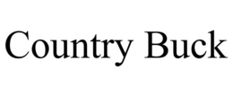 COUNTRY BUCK trademark