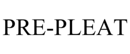 PRE-PLEAT trademark