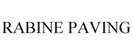 RABINE PAVING trademark