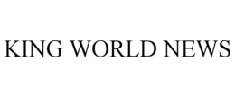 KING WORLD NEWS trademark