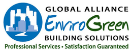 GLOBAL ALLIANCE ENVIROGREEN BUILDING SOLUTIONS PROFESSIONAL SERVICES · SATISFACTION GUARANTEED trademark