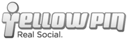 YELLOW PIN REAL SOCIAL. trademark