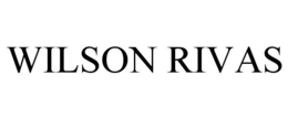 WILSON RIVAS trademark