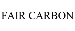 FAIR CARBON trademark