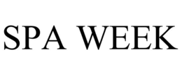 SPA WEEK trademark