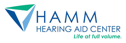 HAMM HEARING AID CENTER LIFE AT FULL VOLUME. trademark
