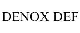 DENOX DEF trademark