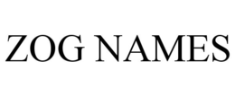 ZOG NAMES trademark