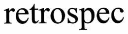 RETROSPEC trademark