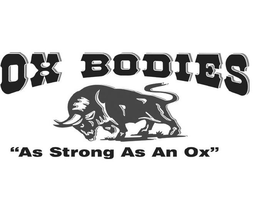 OX BODIES "AS STRONG AS AN OX" trademark