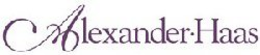 ALEXANDER · HAAS trademark