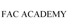 FAC ACADEMY trademark
