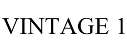 VINTAGE 1 trademark