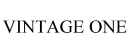 VINTAGE ONE trademark