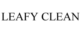 LEAFY CLEAN trademark