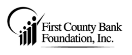 FIRST COUNTY BANK FOUNDATION, INC. 1111 trademark