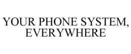 YOUR PHONE SYSTEM, EVERYWHERE trademark