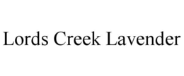 LORDS CREEK LAVENDER trademark