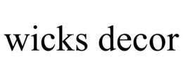 WICKS DECOR trademark