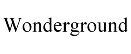 WONDERGROUND trademark