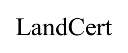 LANDCERT trademark