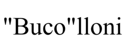"BUCO"LLONI trademark