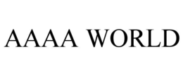 AAAA WORLD trademark