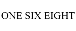 ONE SIX EIGHT trademark