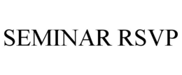 SEMINAR RSVP trademark